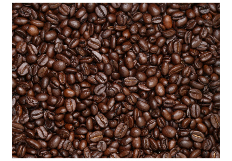 Vlies Fototapete Kaffeebohnen - energiegeladenes Motiv von Kaffeebohnen für die Küche 60218 additionalImage 1