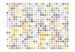 Fototapete Colored polka dots 61068 additionalThumb 1