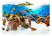 Fototapete Korallenriff - Bunte Fische und Schildkröten in Unterwasserwelt 59998 additionalThumb 1