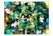 Vlies Fototapete Magie der Natur - Abstraktion in Form von bunten Blättern 60429 additionalThumb 1