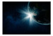 Vlies Fototapete Entstehung der Welt - dunkler kosmischer Landschaft mit Sternenglanz 60169 additionalThumb 1